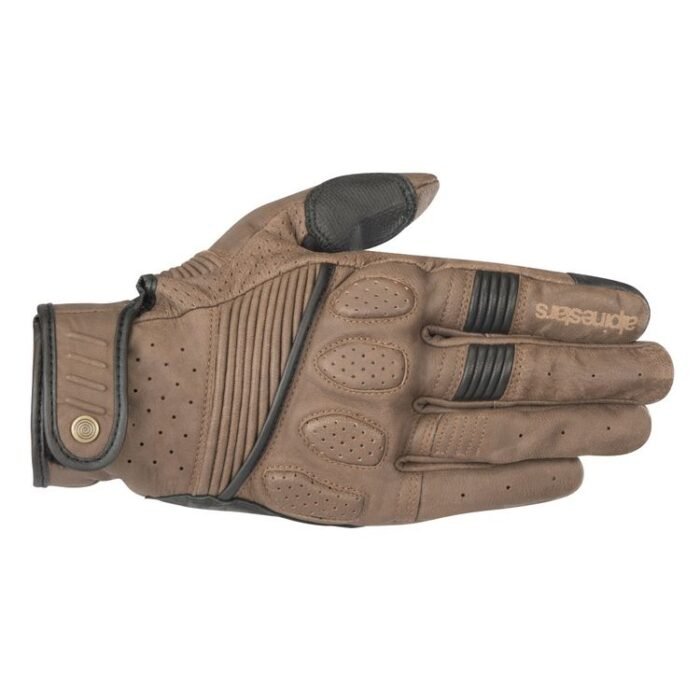 Alpinestars "Oscar Crazy 8s" Gloves, Brown/Black