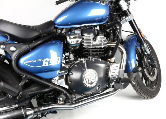 Exhaust Pipe Set, Polished Stainless Steel - Super Meteor 650 - Image 2