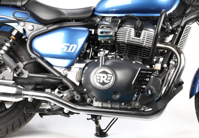Exhaust Pipe Set, Polished Stainless Steel - Super Meteor 650 - Image 5