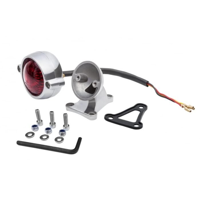Motone "El Dorado" Tail Light + Fender Mounting Kit - Polished - Image 2