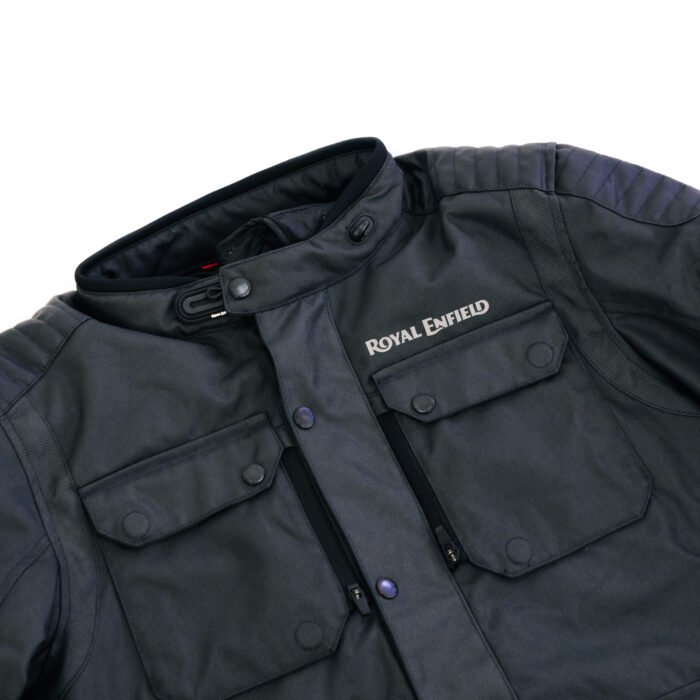 Royal Enfield "Khardung La" Jacket, Grey - Image 3