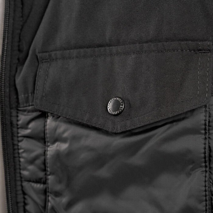 Fasthouse "Prospector" Puffer Vest, Black - Image 3