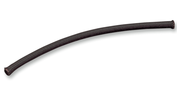Black Nylon Braided Oil Line, 5/16" X 6'