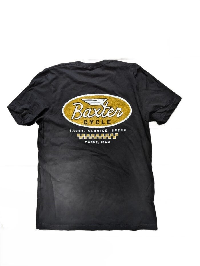 Baxter Cycle "Winged Logo" Tee - Image 2