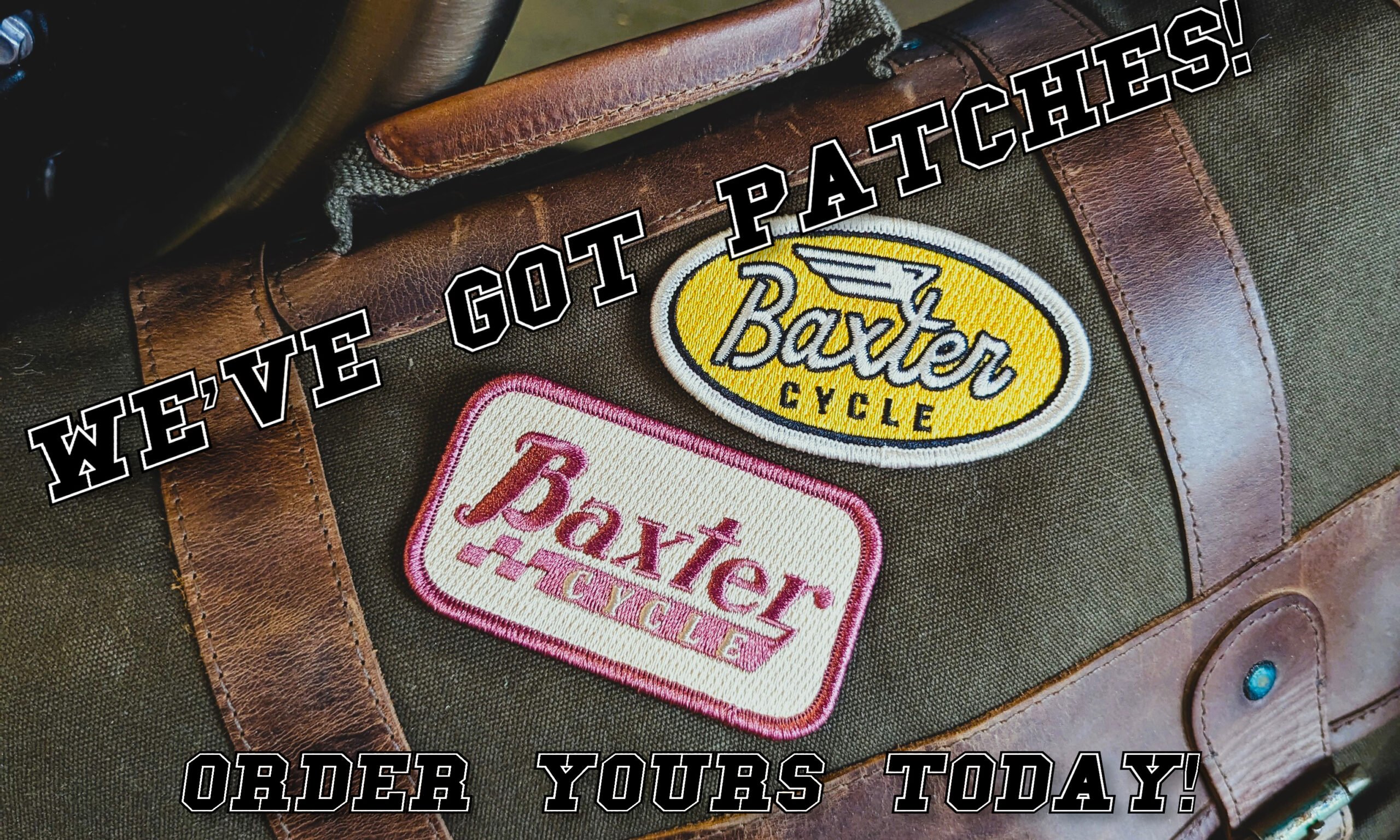 Baxter Cycle Patches