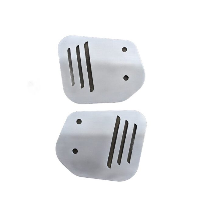 Hedgehog Injector Covers, Brushed Aluminum - INT/GT 650