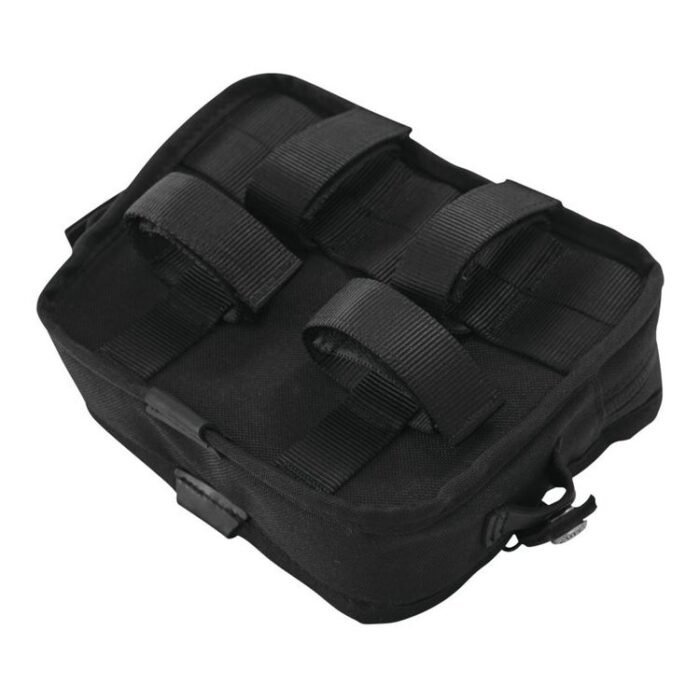 Burly Brand Voyager Handlebar Bag, Black - Image 2