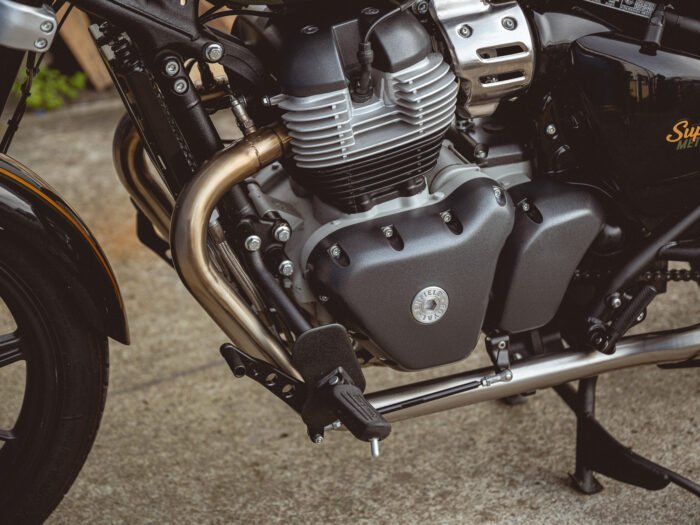 TEC Big Bore Cannon Exhaust, Super Meteor 650 - Image 7