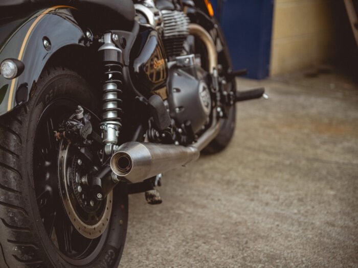 TEC Big Bore Cannon Exhaust, Super Meteor 650 - Image 3
