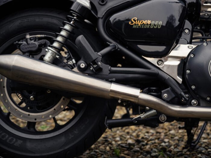 TEC Big Bore Cannon Exhaust, Super Meteor 650 - Image 5
