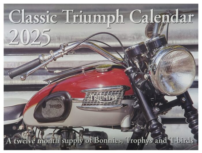 2025 Baxter Cycle Calendar - Printed in the USA
