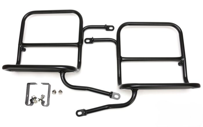 Rear Pannier Frames, Black - Classic/Bullet 350 - Image 2