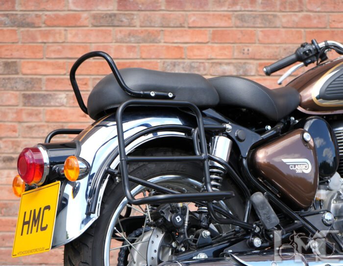 Rear Pannier Frames, Black - Classic/Bullet 350 - Image 3