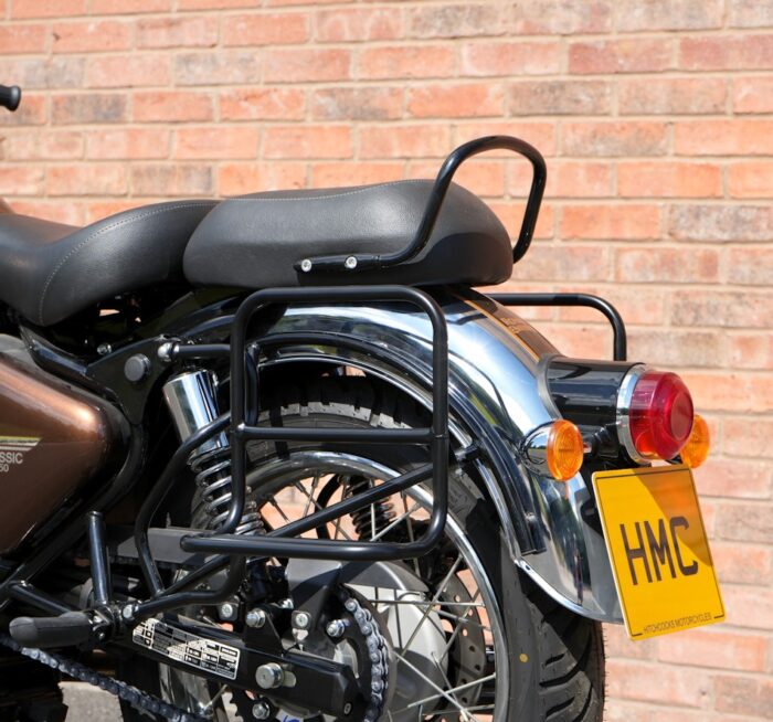 Rear Pannier Frames, Black - Classic/Bullet 350 - Image 4