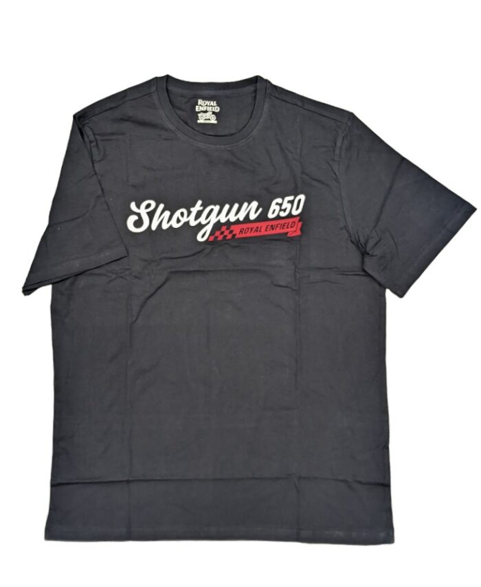 Royal Enfield "Shotgun 650" Tee, Black