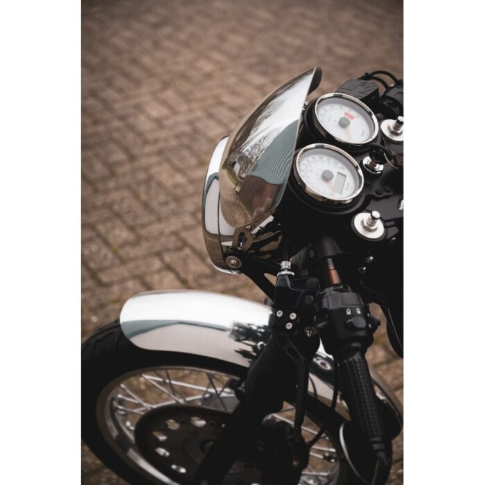 Motone "Microblade" Aluminum Flyscreen, Polished - Image 4