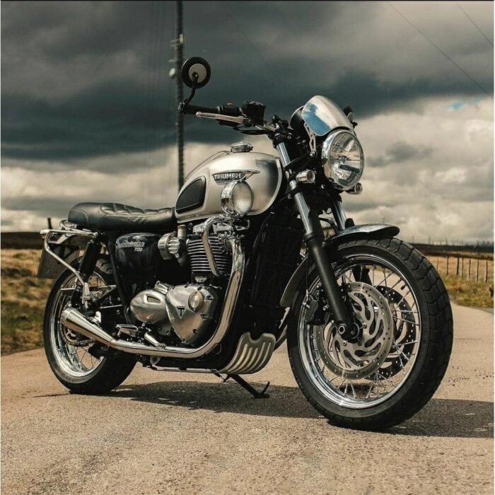 Motone "Microblade" Aluminum Flyscreen, Polished - Image 2