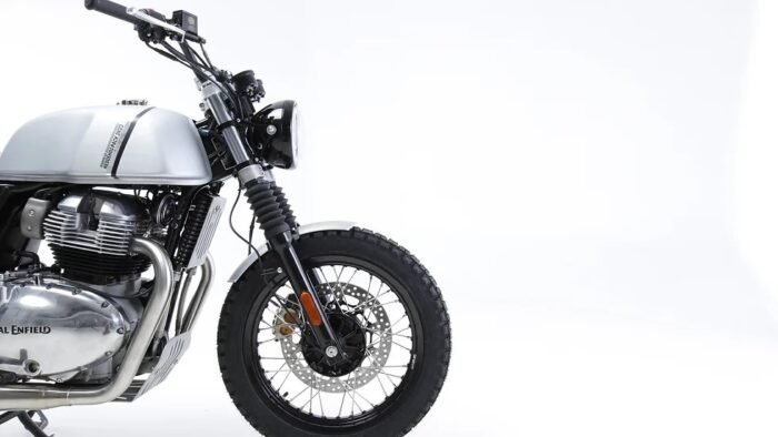 Hedgehog Aluminum Front Mudguard, Low - INT/GT 650 - Image 2