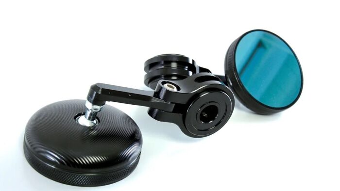 Hedgehog Bar End Mirror Kit - Hunter 350 - Image 3