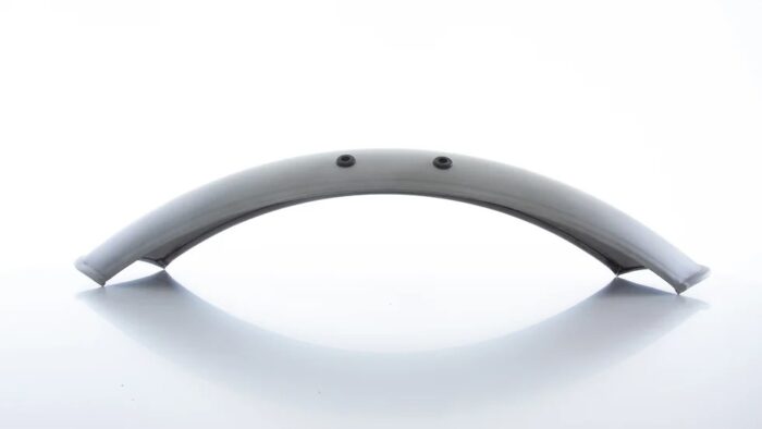 Hedgehog Aluminum Front Mudguard, Low - INT/GT 650