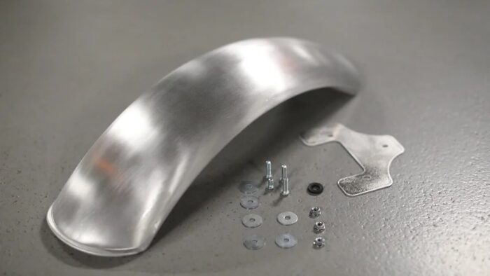 Hedgehog Aluminum Rear Mudguard - INT/GT 650 - Image 4