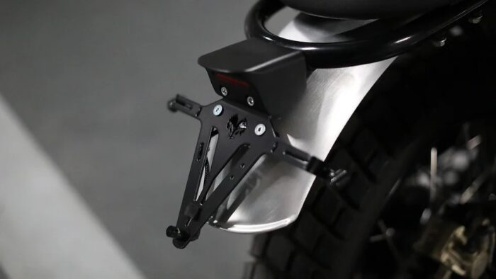 Hedgehog Aluminum Rear Mudguard - INT/GT 650 - Image 3