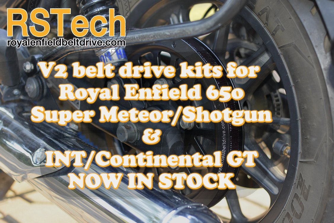 RS Tech V2 Belt Drive Kits Now In Stock!
