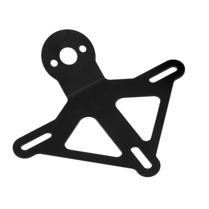 Motone License Plate Bracket, Round Light