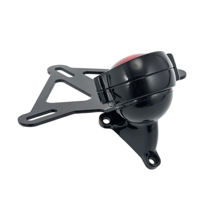 Motone License Plate Bracket, Round Light - Image 4