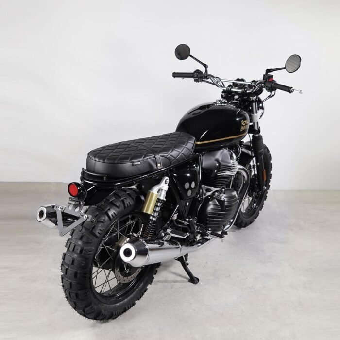 Bonvent Modular Scrambler Seat Kit, Black Diamond- INT/GT 650 - Image 9