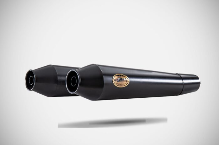 Zard Dual Slip-on Exhaust for Royal Enfield Shotgun 650 - Image 5