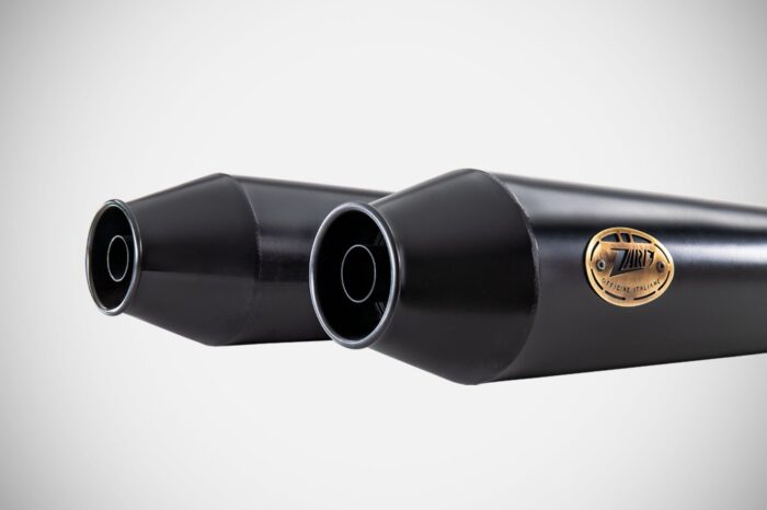 Zard Dual Slip-on Exhaust for Royal Enfield Shotgun 650 - Image 6