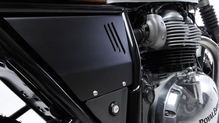 Hedgehog Slim Sidecovers, Black - INT/GT 650 - Image 3