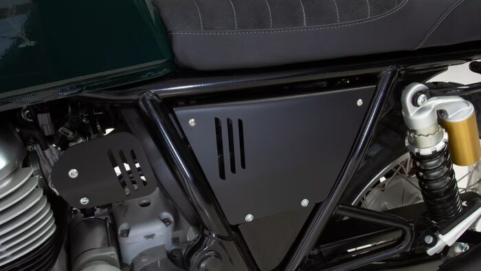 Hedgehog Slim Sidecovers, Black - INT/GT 650 - Image 2