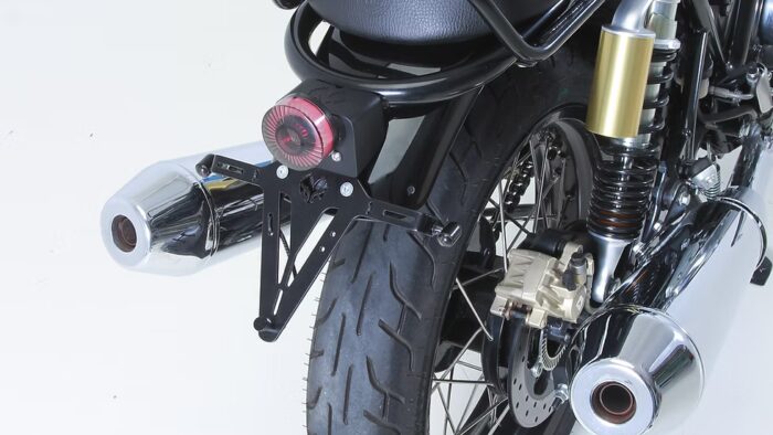 Hedgehog License Plate Holder and Tail Tidy Kit, Retro - INT/GT 650 - Image 2